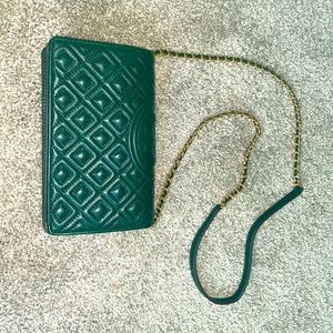 Tory Burch Fleming Leather Crossbody (MSRP $328)